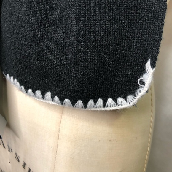 Roxy black and white scarf - Picture 3 of 4